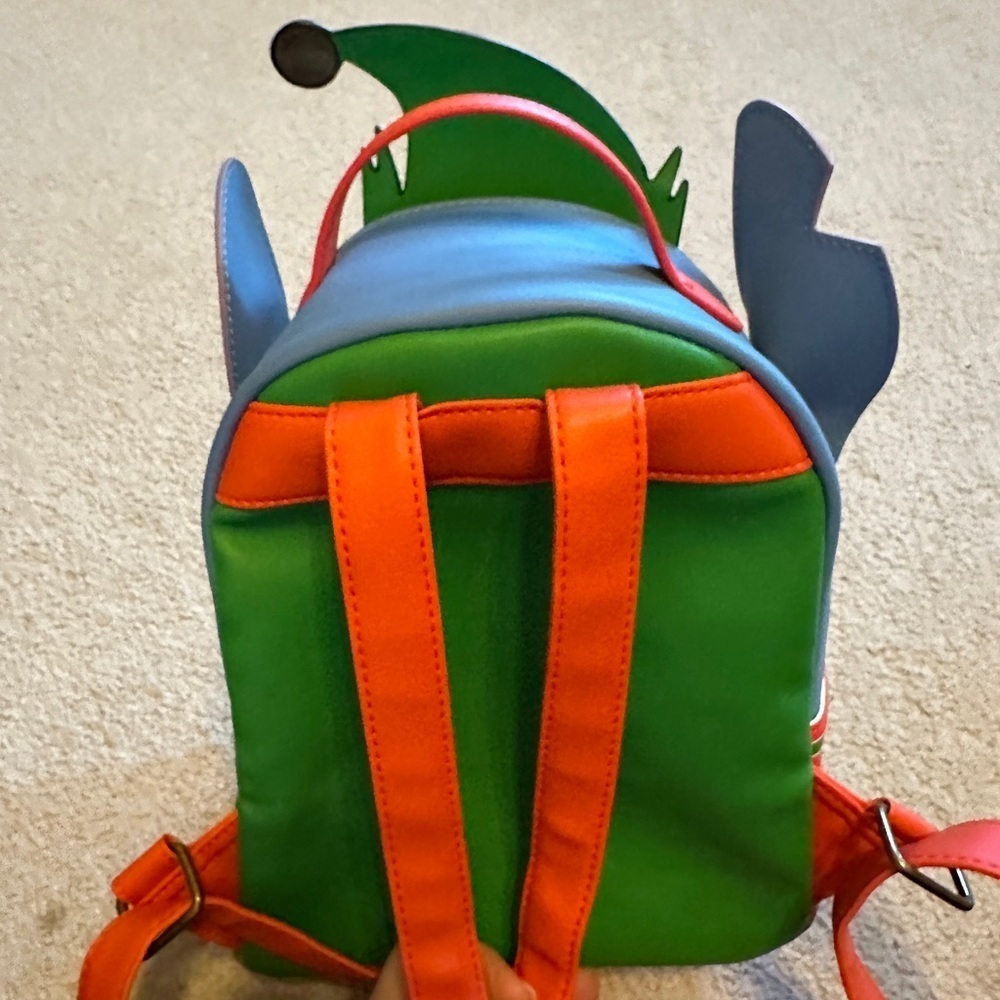 Loungefly Disney Stitch Elf Backpack - Picture 4 of 7